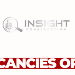 Vacancies Open at Insight Construction (Pty)